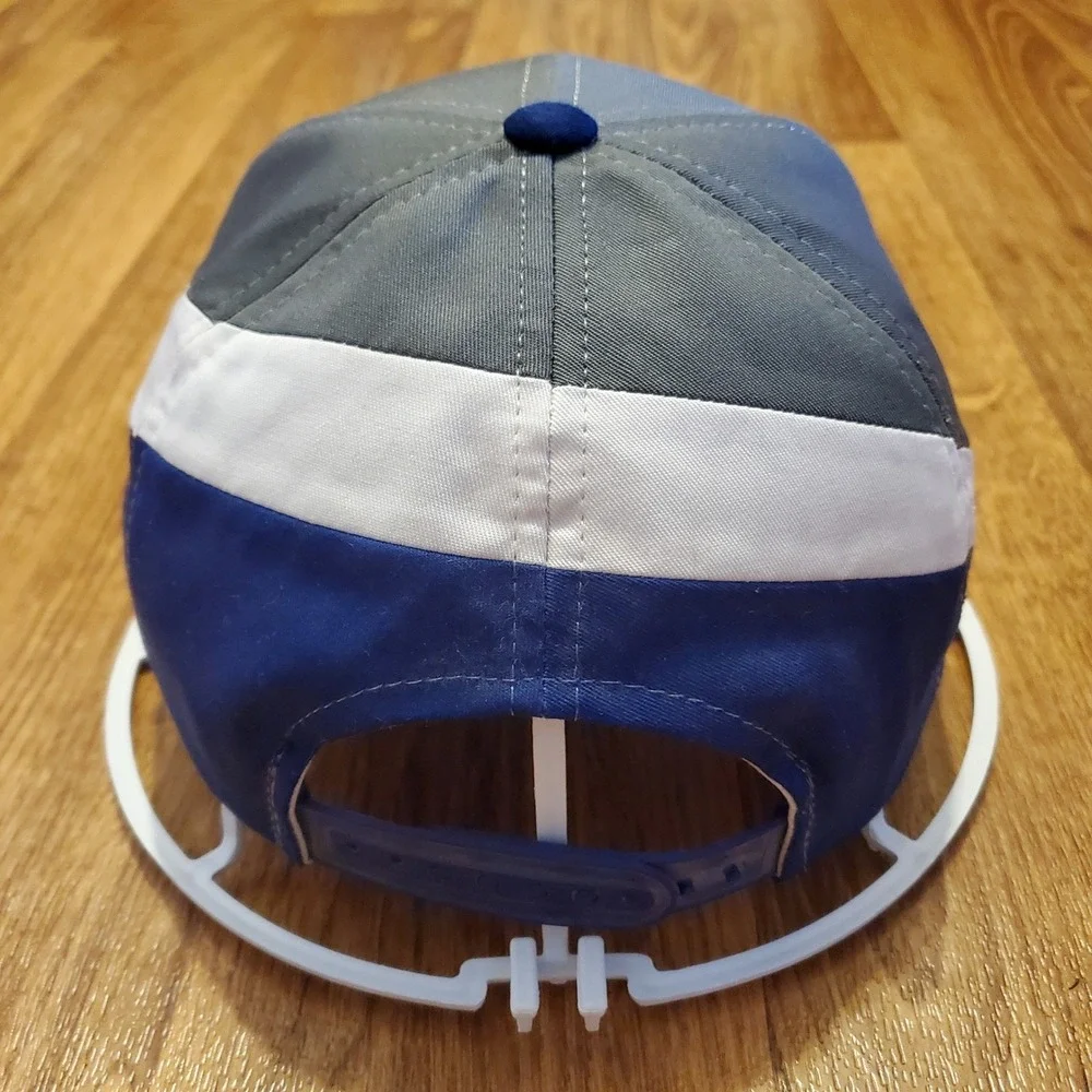 Ford Racing Hat Cap Men‎ Snapback Grey Blue Embroidered Checkered Flag